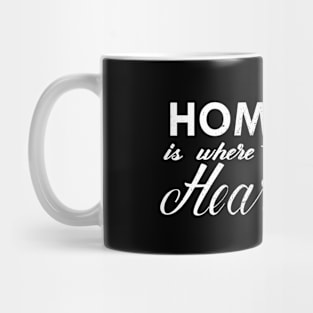 Canadian - Home is where the heart is Mug